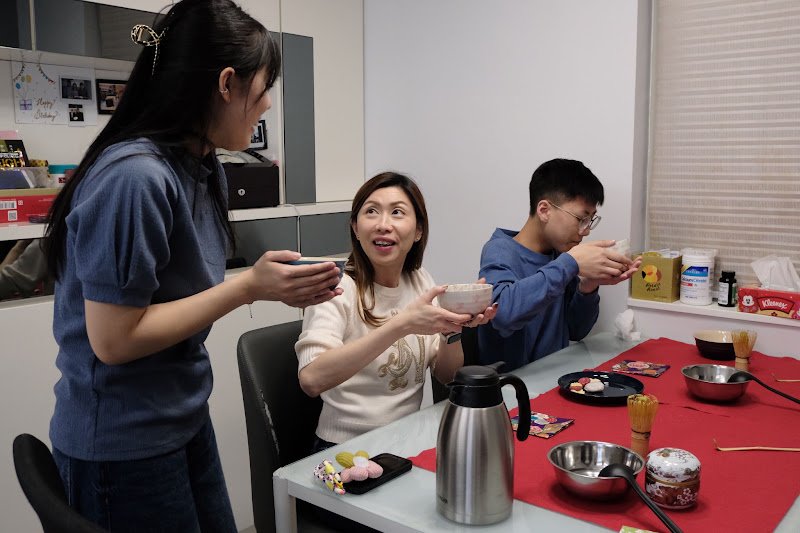 香港の家庭での食事